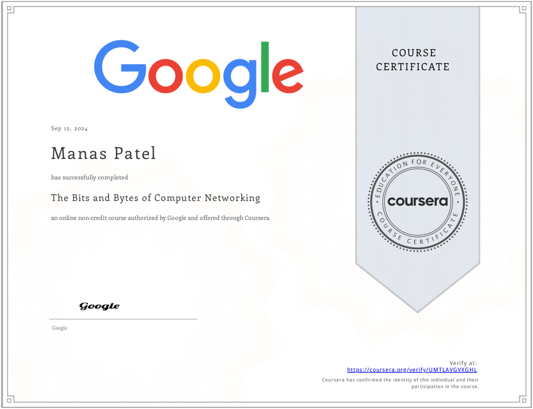 Certificate 9
